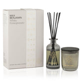 Aromatinės žvakės ir namų kvapo rinkinys WHITE POMEGRANATE - SILUETI